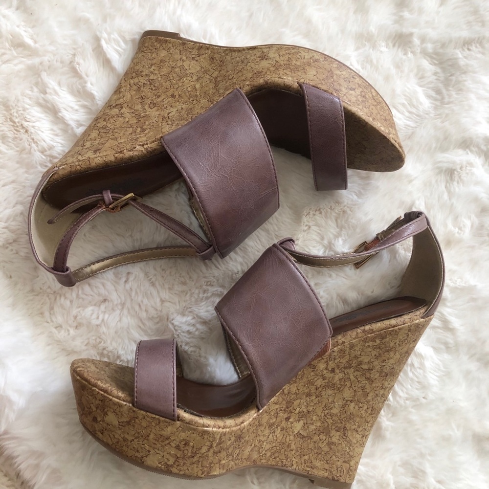 Brand new, never worn, wedges